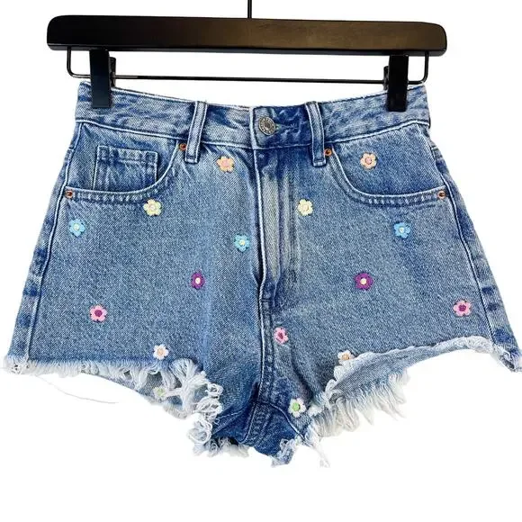 PacSun Shorts Pacsun Womens Size 24 High Rise Festival Denim
